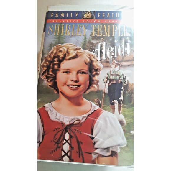 Shirley Temple VHS 3 Tape Gift Set "Curly Top" "Heidi" "Baby Take a Bow" - Picture 11 of 12